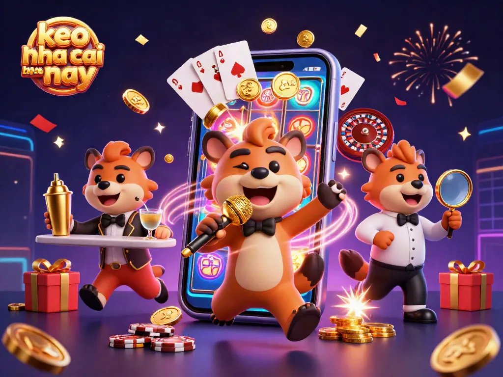 Experience winning moments with keo nha cai hom nay in a vibrant comedy casino scene