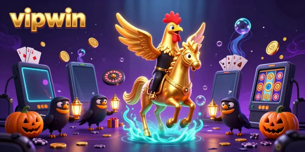 Experience thrilling gameplay with vipwin in this vibrant 3D casino adventure.