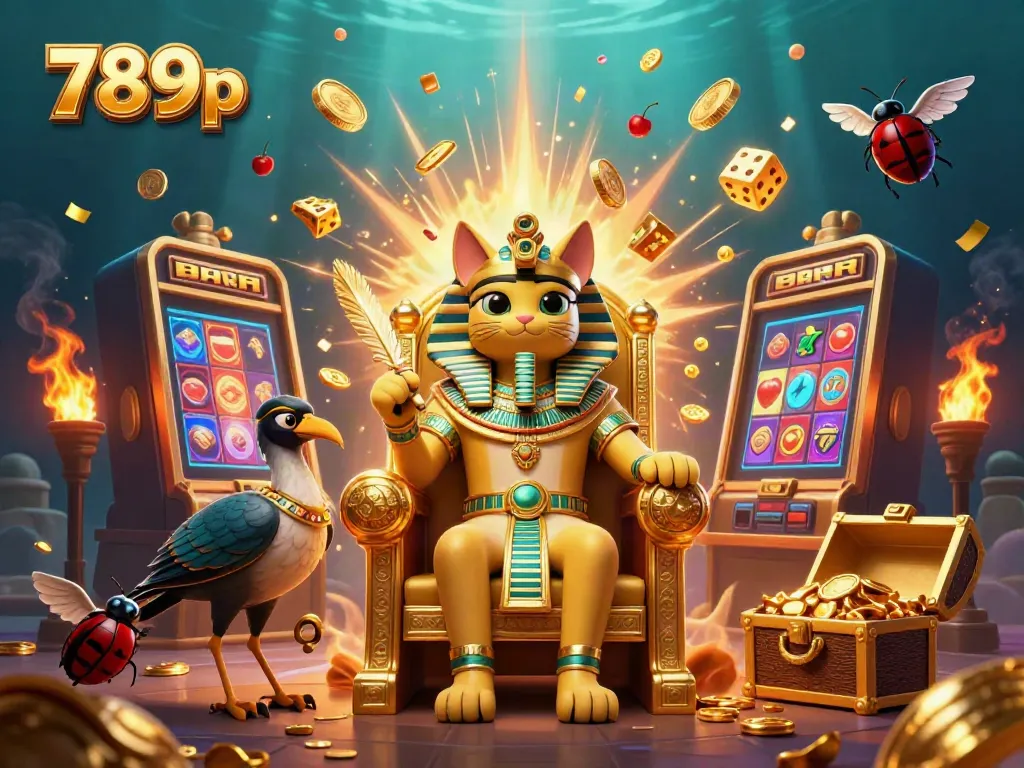 Experience thrilling gameplay with 789p's vibrant jackpot burst and enchanting characters.