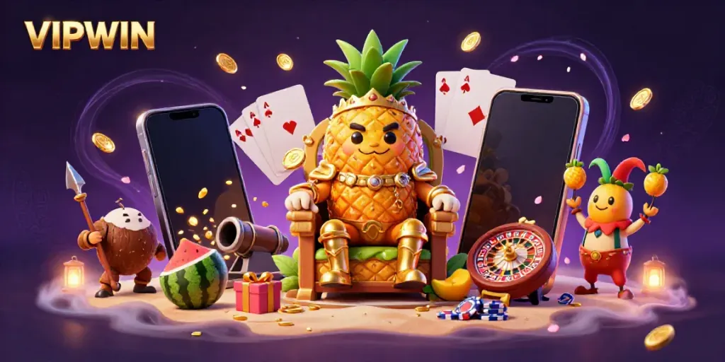 Experience thrilling fun with VIPWIN at a vibrant beach casino filled with adventure and excitement.
