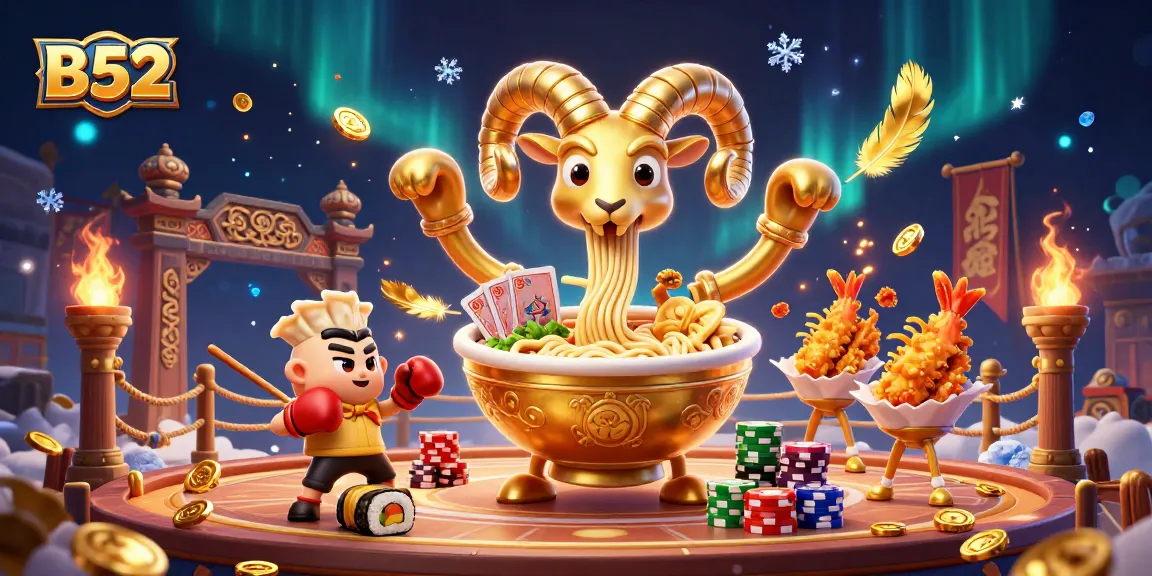 Experience exciting gameplay with B52-themed characters in a richly detailed casino scene.