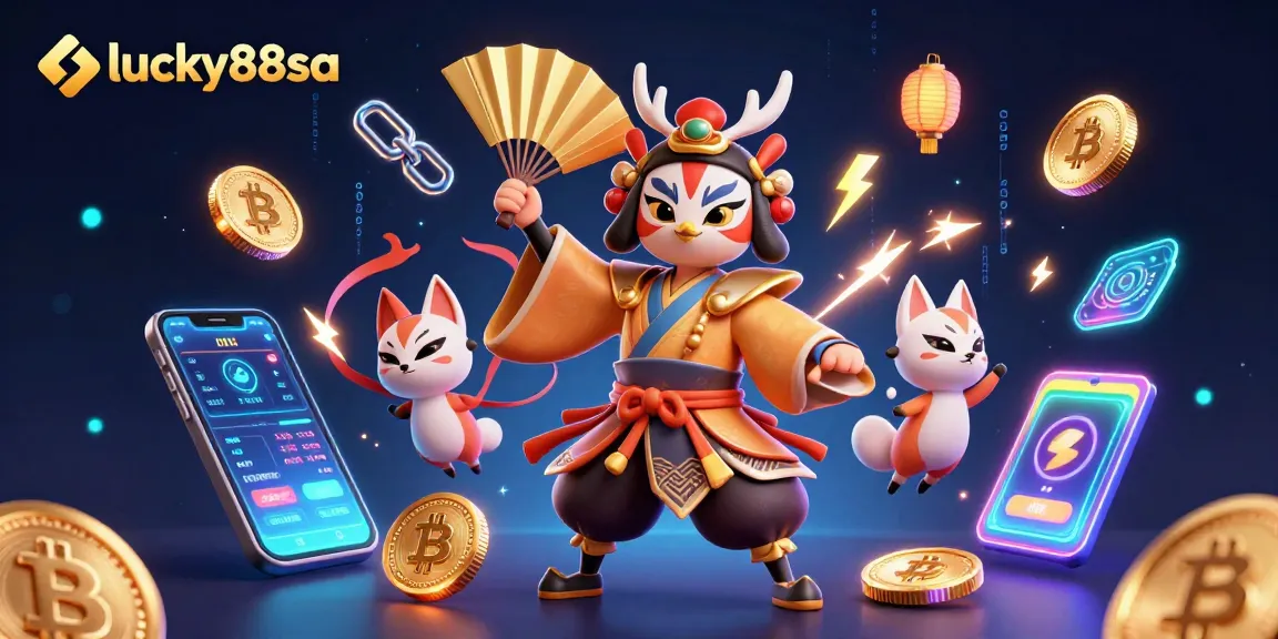 Join the exciting action at lucky88sa with 3D characters engaging in vibrant gambling experiences.