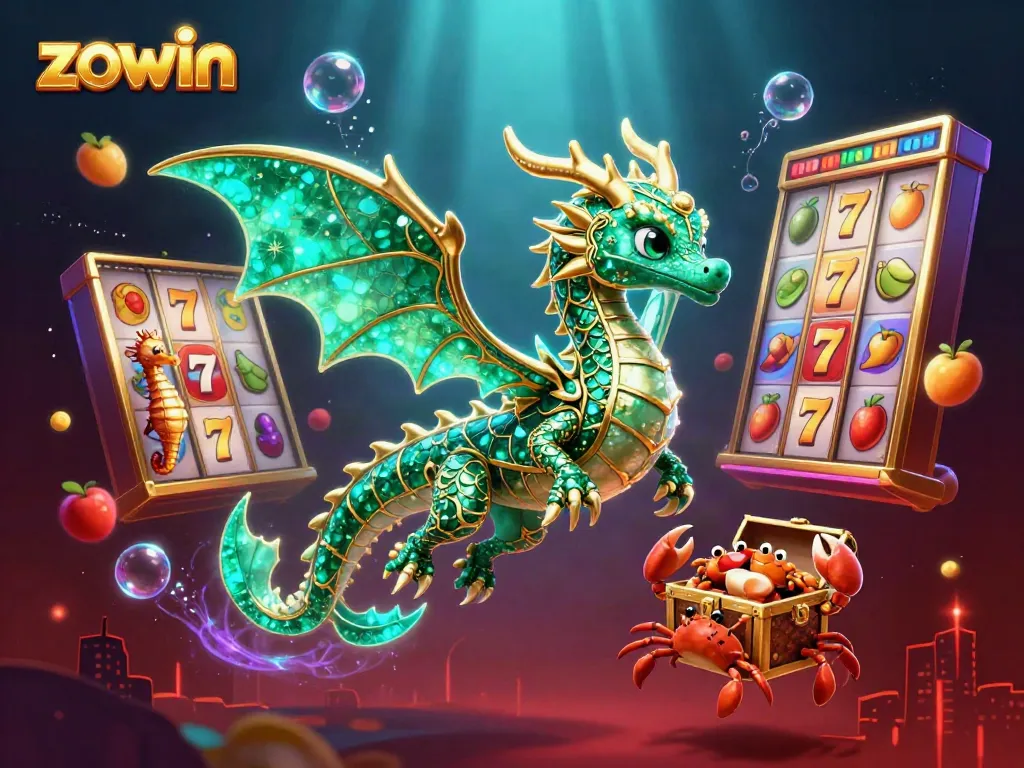 Experience the thriving casino adventure at zowin with enchanting characters and thrilling slot game elements.