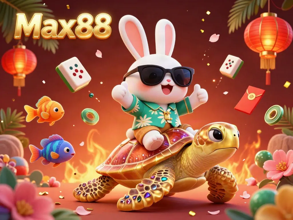 Engage with Max88 by winning big with adorable characters and immersive casino elements.